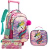 16" Green Unicorn Trolley 3-Piece Set,Mix color,Mix color,Nylon【Packaging without Words】_P02738161_3_m