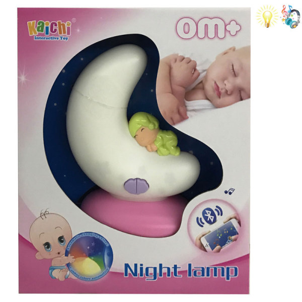 Sleep lamp Remote Control Lights Music IC without language Plastic【English Packaging】_200086842_hd