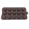 15 pieces of chocolate molds with different shapes,one colour only,Silica gel【English Packaging】_P02550101_10_m