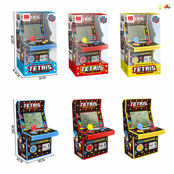 Large Arcade Puzzle Tetris Game Machine 3 Colors