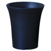 9.5*6.4*10.5cm Black Flowerpot,one colour only,Plastic【Packaging without Words】_P02598897_2_m