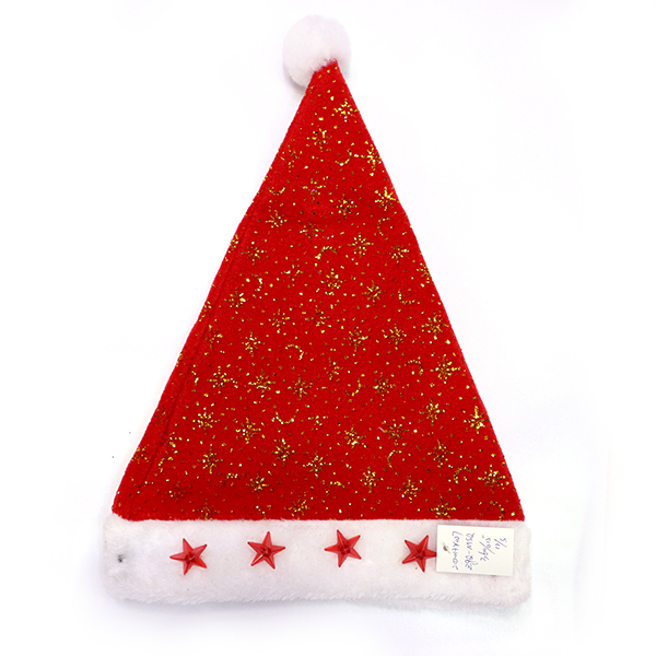 12PCS Santa hat,Polyester fiber【Packaging without Words】_200906336_hd