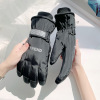 Warm and plush thick outdoor cycling waterproof gloves,Women,Uni size,split-finger gloves,100% polyester fiber【Packaging without Words】_201570407