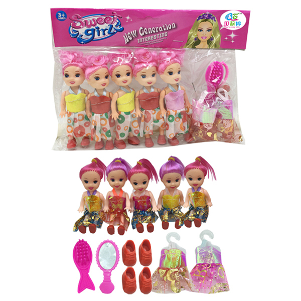 5pcs doll set