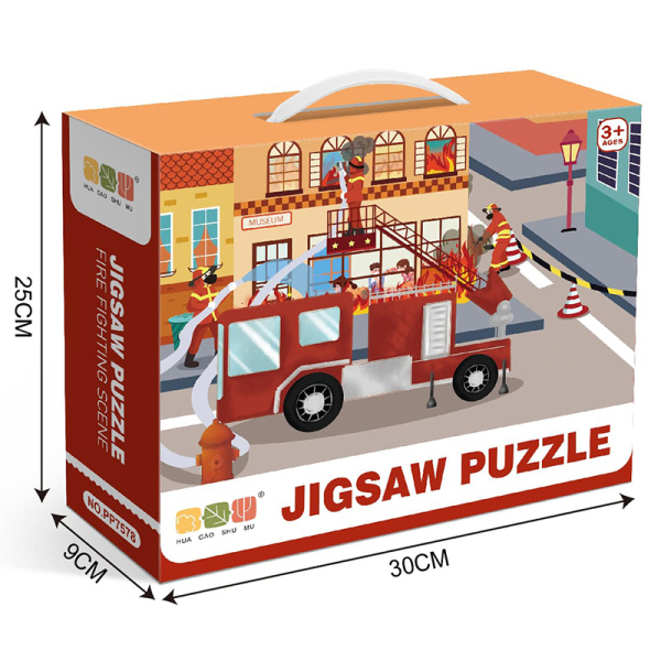 48pcs illustration series puzzle pieces