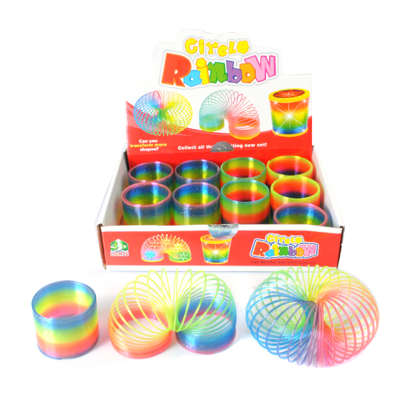 12PCS rainbow sprin Circle, round shape Plastic【English Packaging】_200526572_hd