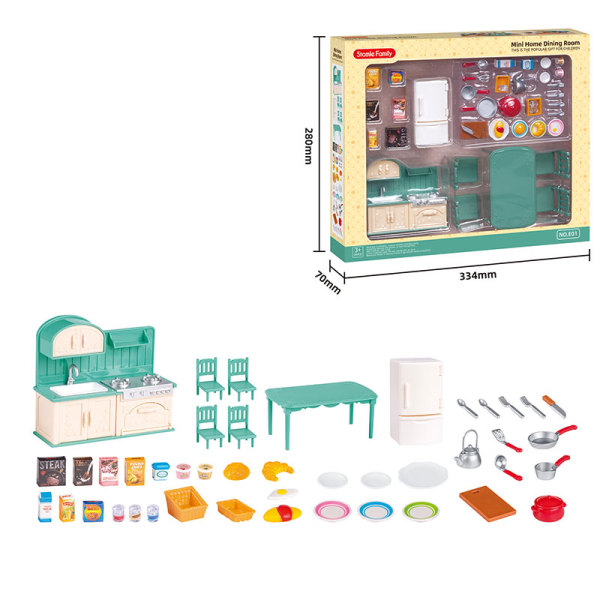 kitchen set Cute Version Solid color 【English Packaging】_201243367_hd