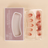 Pink Short Handmade Wearable Nails (with Light Therapy Wearable Kit),one colour only,Plastic【Packaging without Words】_P02860506_2_m