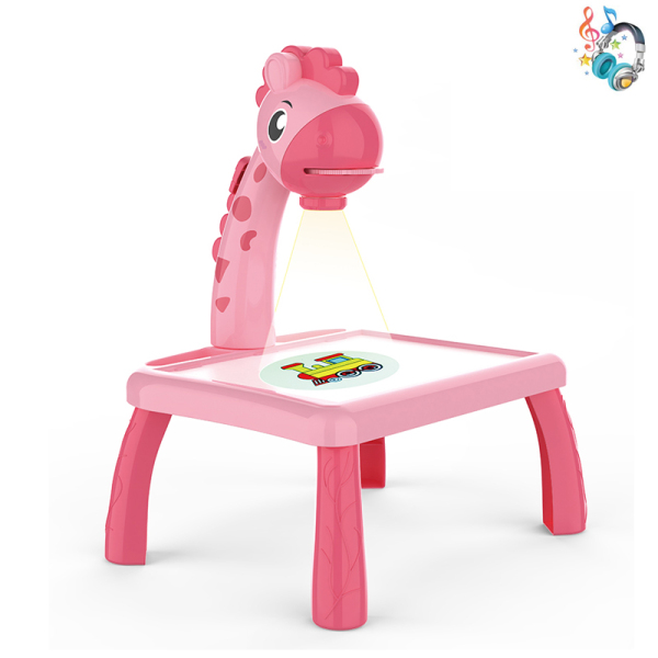 Building block writing desk 2-color