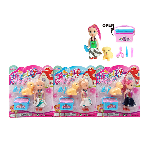 doll set 3 inches Plastic【English Packaging】_200612309_hd