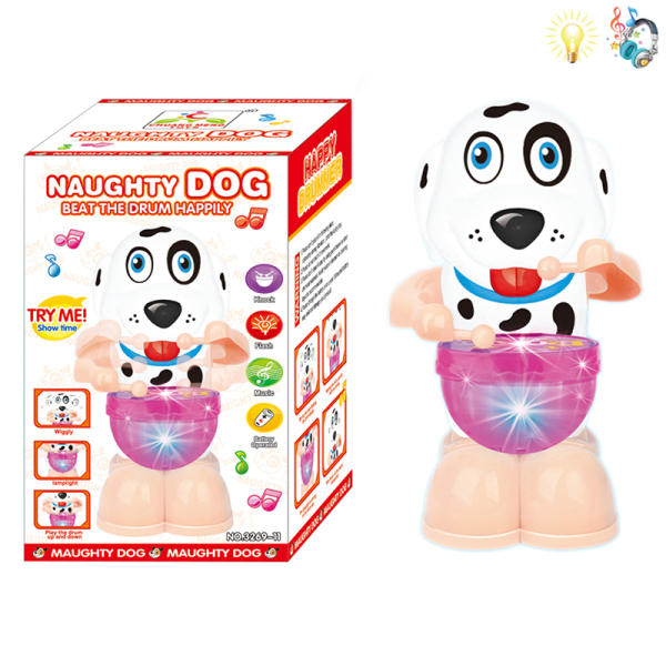 dog Electric Lights Music IC without language Plastic【English Packaging】_200136846_hd