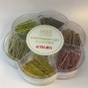 Office 7-compartment paper clip,Mix color,Metal【Chinese English  Packaging】_201640215_1_m