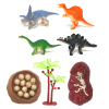 2 Styles 4 (pcs) Solid Dinosaur+Bird Nest Fossil Set,Plastic【English Packaging】_P03028353_7_m