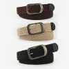 Braided Belt with Day Buckle,Unisex,Uni size,woven fabric【Packaging without Words】_P02718280_3_m