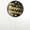 26*16cm Cake decoration Happy Birthday paper【English Packaging】_P01979470_36_m