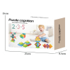 96(pcs)Snowflake Block Set,Plastic【English Packaging】_P02995750_2_m