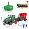 Farmer mixer with USB cable Remote Control 1:24 4 directions Lights Remote controller excludes batteries,toy includes batteries Plastic【English Packaging】_201259384