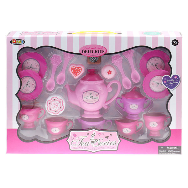 tea set Cute Version Solid color Plastic【English Packaging】_200027292_hd