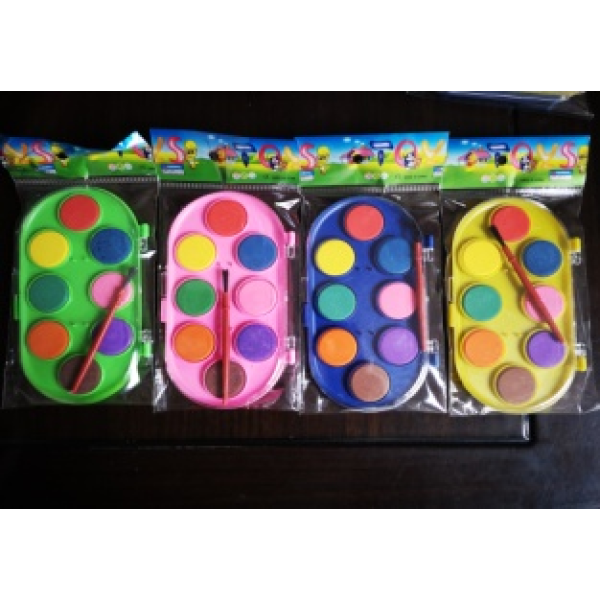 8-color oval injection molded box