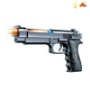 gun Electric Can rotate Pistol
 Lights Sound IC without language Solid color Plastic【English Packaging】_P01242151_2_m