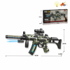 gun Electric Submachine gun Lights Sound Shaking IC without language Spray painting and solid color Plastic【English Packaging】_200827907