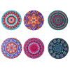 8PCS Diamond Painting Coasters,Multiple styles,Plastic【English Packaging】_201368388