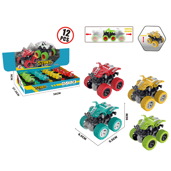 Мотоцикл Stunt Car 4 цвета 12PCS