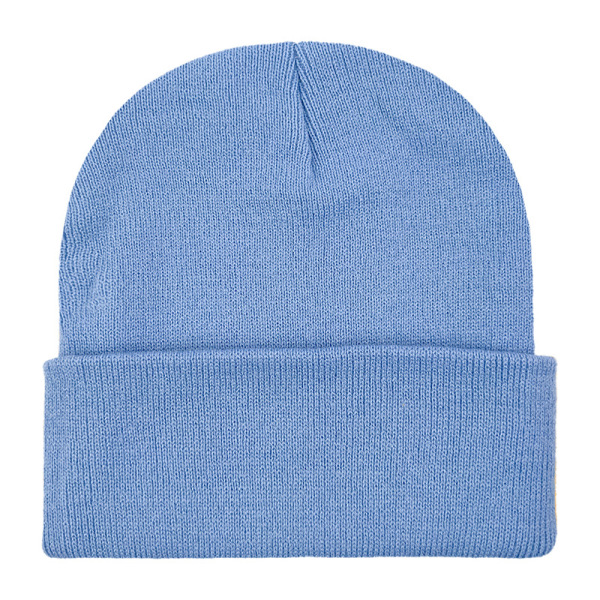 Solid color knitted hat