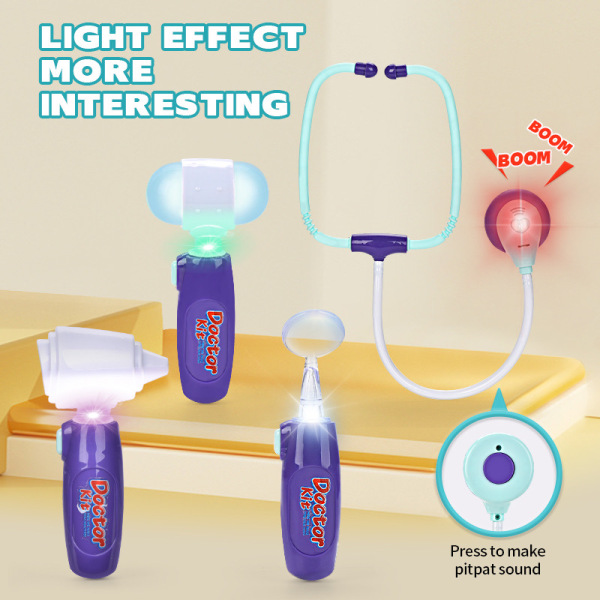 Доктор Инструменты со звуком IC Lights Набор игрушек Электричество