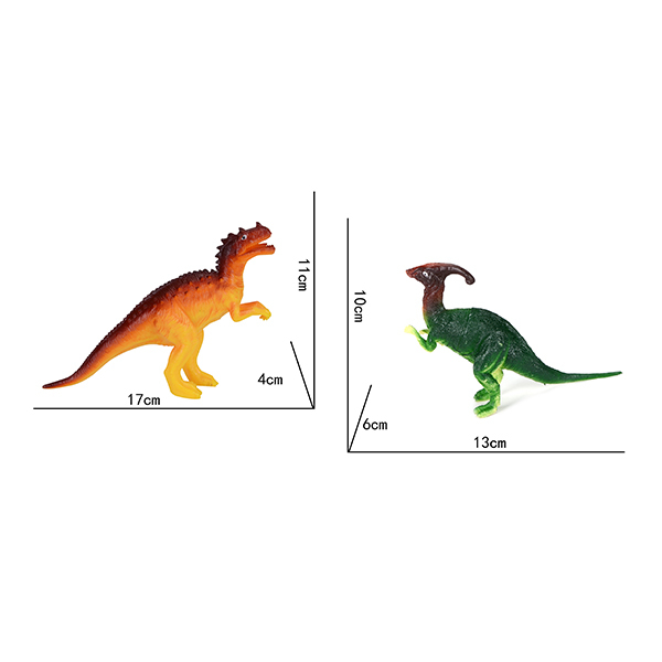 2pcs Dinosaur